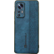 Bodycell Pattern Leather - Σκληρή Θήκη Xiaomi 12 / 12X - Blue (5206015068836)