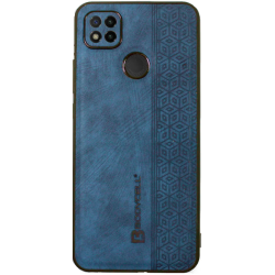 Bodycell Pattern Leather - Σκληρή Θήκη Xiaomi Redmi 9C - Blue (5206015068935)