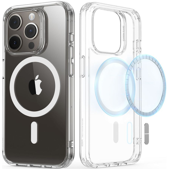 Θήκη iPhone 15 Pro Max ESR Classic Hybrid HaloLock Ανθεκτική με MagSafe - Clear (4894240173497)