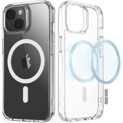 ESR Classic Hybrid HaloLock - Ανθεκτική MagSafe Θήκη Apple iPhone 15 Plus - Clear (4894240173411)