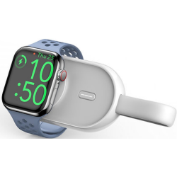 Veger W0102 Portable Charger for Apple Watch - Φορητός Ασύρματος Φορτιστής Apple Watch 1200mAh - 2.5W - White (6970453557205)