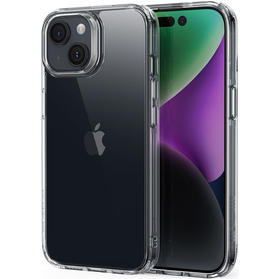 ESR Ice Shield Tempered Glass Case - Διάφανη Θήκη Apple iPhone 15 Plus - Clear (4894240173862)