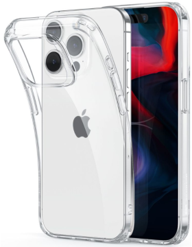 ESR Project Zero - Ανθεκτική Διάφανη Θήκη Σιλικόνης - Apple iPhone 15 Pro Max - Clear (4894240173367)