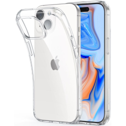 ESR Project Zero - Ανθεκτική Διάφανη Θήκη Σιλικόνης - Apple iPhone 15 - Clear (4894240173336)