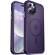 HappyCase Ημιδιάφανη Σκληρή Θήκη MagSafe - Apple iPhone 15 Pro - Matte Purple (8719246412394)