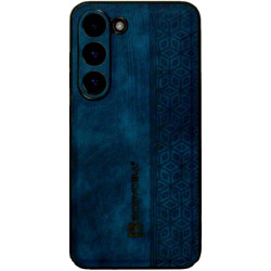 Bodycell Pattern Leather - Σκληρή Θήκη Samsung Galaxy S23 - Blue (5206015068812)