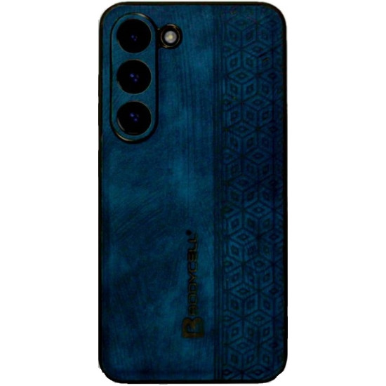 Bodycell Pattern Leather - Σκληρή Θήκη Samsung Galaxy S23 - Blue (5206015068812)