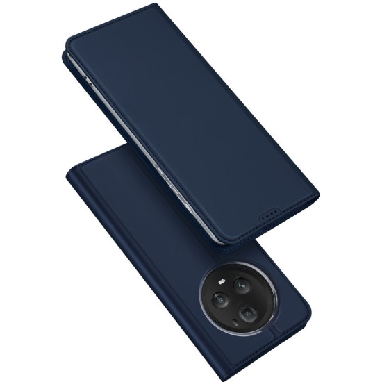 Duxducis SkinPro Θήκη Πορτοφόλι Honor Magic5 Pro - Blue (6934913028131)