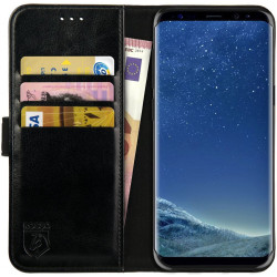 Rosso Element PU Θήκη Πορτοφόλι Samsung Galaxy S8 Plus - Black (8719246116223)