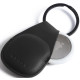 Mujjo Canopy - Δερμάτινη Θήκη / Μπρελόκ Apple AirTag 2 / 1 - Black (MUJJO-KY-001-BK)