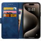 Rosso Element PU Θήκη Πορτοφόλι Apple iPhone 15 Pro Max - Blue (8719246401343)