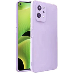 Bodycell Square Liquid Θήκη Σιλικόνης - Realme GT Neo 2 - Light Violet (5206015003516)