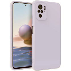 Bodycell Square Liquid Θήκη Σιλικόνης - Xiaomi Redmi Note 10 / Note 10S - Light Blue (5206015065279)