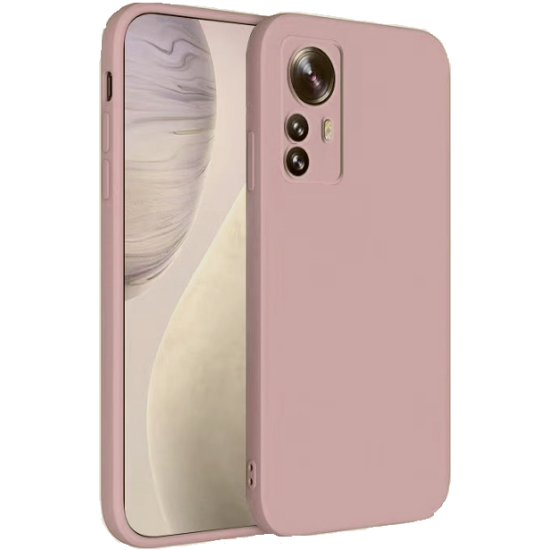 Bodycell Square Liquid Θήκη Σιλικόνης - Xiaomi 12 / 12X - Light Violet (5206015002465)