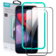ESR Tempered Glass - FullFace Αντιχαρακτικό Γυαλί Προστασίας Οθόνης - Apple iPhone 15 Pro Max - Black - 2 Τεμάχια (4894240174326)