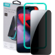 ESR Privacy Tempered Glass - FullFace Αντιχαρακτικό Γυαλί Προστασίας Απορρήτου Οθόνης - Apple iPhone 15 Pro - Black (4894240174487)