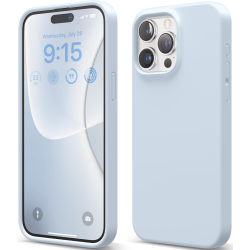 Elago Silicone Case - Premium Θήκη Σιλικόνης Apple iPhone 15 Pro Max - Light Blue (ES15SC67PRO-LBL)