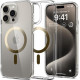 Θήκη Apple iPhone 15 Pro Max - Spigen Ultra Hybrid MagFit με MagSafe - Gold (ACS06579)