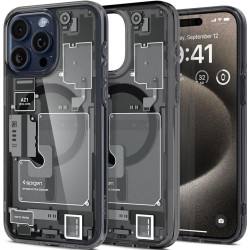 Θήκη Apple iPhone 15 Pro Max - Spigen Ultra Hybrid MagFit με MagSafe - Zero One (ACS06582)