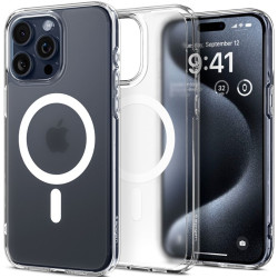 Spigen Ultra Hybrid MagFit - Θήκη MagSafe Apple iPhone 15 Pro - Frost Clear (ACS06719)