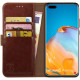 Rosso Element PU Θήκη Πορτοφόλι Huawei P40 Pro - Brown (8719246238703)