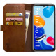 Rosso Element PU Θήκη Πορτοφόλι Xiaomi Redmi Note 11 / 11S - Brown (8719246360961)