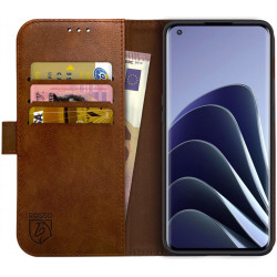 Rosso Element PU Θήκη Πορτοφόλι OnePlus 10 Pro - Brown (8719246353727)