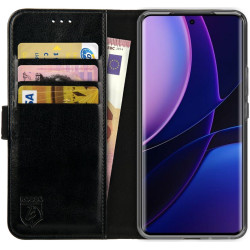 Rosso Element PU Θήκη Πορτοφόλι Motorola Edge 40 - Black (8719246390395)