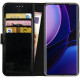 Rosso Element PU Θήκη Πορτοφόλι Motorola Edge 40 - Black (8719246390395)