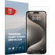Rosso Tempered Glass - Αντιχαρακτικό Προστατευτικό Γυαλί Οθόνης Apple iPhone 15 Pro Max - Clear (8719246401084)
