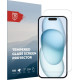 Rosso Tempered Glass - Αντιχαρακτικό Προστατευτικό Γυαλί Οθόνης Apple iPhone 15 - Clear (8719246401053)