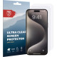 Rosso Ultra Clear Screen Protector - Μεμβράνη Προστασίας Οθόνης - Apple iPhone 15 Pro Max - 2 Τεμάχια (8719246401152)