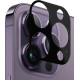 Rosso Camera Lens Protector - Προστατευτικό Κάλυμμα Κάμερας - Apple iPhone 15 Pro / 15 Pro Max - Black (8719246409523)