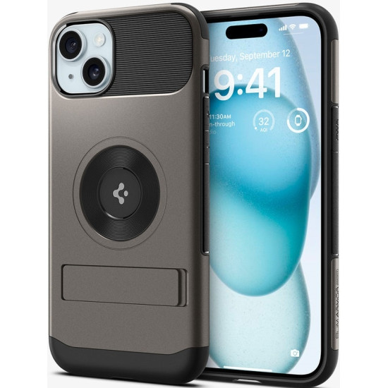Spigen Slim Armor MagFit - Θήκη MagSafe Apple iPhone 15 - Gunmetal (ACS06486)