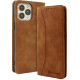 Θήκη Apple iPhone 15 Pro Max - Bodycell Book Case Πορτοφόλι - Brown (5206015046797)