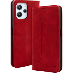 Bodycell Θήκη - Πορτοφόλι Xiaomi Redmi 12 - Red (5206015025655)