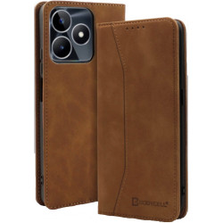 Bodycell Θήκη - Πορτοφόλι Realme C53 / Narzo N53 - Brown (5206015029806)