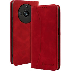 Bodycell Θήκη - Πορτοφόλι Realme 11 Pro Plus - Red (5206015028311)