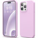 Elago Silicone Case - Premium Θήκη Σιλικόνης Apple iPhone 15 Pro Max - Light Lilac (ES15SC67PRO-LLIL)