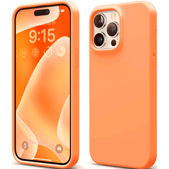 Elago Silicone Case - Premium Θήκη Σιλικόνης Apple iPhone 15 Pro Max - Salmon (ES15SC67PRO-SAL)