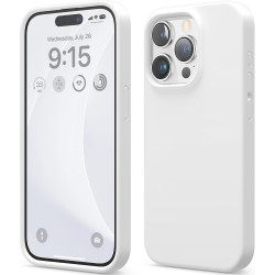 Elago Silicone Case - Premium Θήκη Σιλικόνης Apple iPhone 15 Pro - White (ES15SC61PRO-WH)