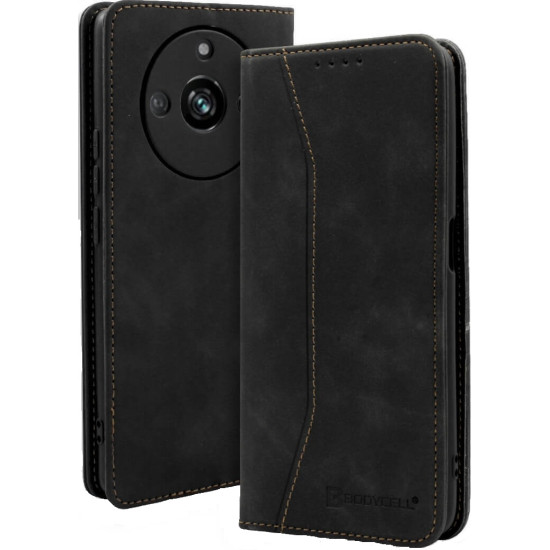 Bodycell Θήκη - Πορτοφόλι Realme 11 Pro Plus - Black (5206015026331)