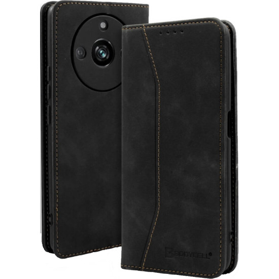 Bodycell Θήκη - Πορτοφόλι Realme 11 Pro - Black (5206015037757)