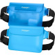 Spigen A620 Aqua Shield Waterproof Pouch Bag - Universal Αδιάβροχη Τσάντα Μέσης - IPX8 - 20 x 12 cm - Sea Blue - 2 Τεμάχια (AMP06020)