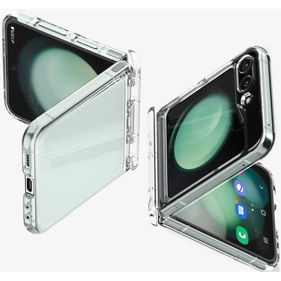 Spigen Thin Fit Pro - Σκληρή Θήκη Samsung Galaxy Z Flip5 - Crystal Clear (ACS06844)