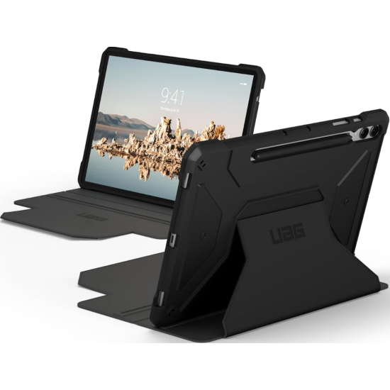UAG Metropolis SE - Flip Ανθεκτική Θήκη με Υποδοχή S-Pen - Samsung Galaxy Tab S10 Plus / S9 Plus 12.4" - Black (224340114040)