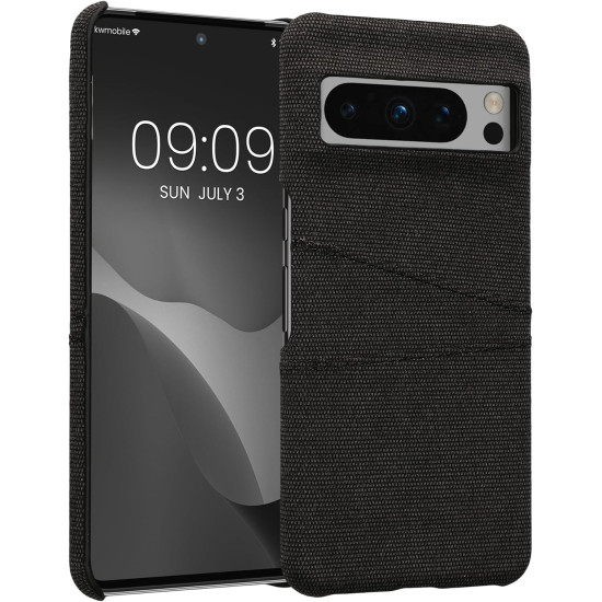 KWmobile Σκληρή Θήκη με Υποδοχές για Κάρτες - Google Pixel 8 Pro - Dark Grey (61884.19)