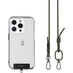 SwitchEasy MagEasy Rope Strap & Strap Card 6.0mm - Αποσπώμενο Λουράκι Λαιμού για Θήκες Κινητών iPhone - Army Green (MPHIPH142AN23)