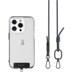 SwitchEasy MagEasy Rope Strap & Strap Card 6.0mm - Αποσπώμενο Λουράκι Λαιμού για Θήκες Κινητών iPhone - Riverside Blue (MPHIPH142RU23)