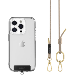 SwitchEasy MagEasy Rope Strap & Strap Card 6.0mm - Αποσπώμενο Λουράκι Λαιμού για Θήκες Κινητών iPhone - Beige (MPHIPH142BI23)